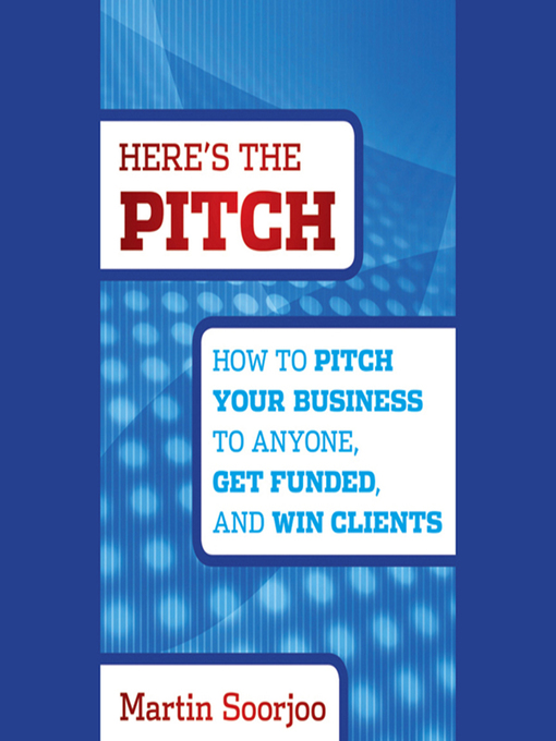 Title details for Here's the Pitch by Martin Soorjoo - Wait list